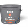 Краска Olsta Kids&Bedroom для детской и спальни водно дисперсионная акриловая матовая 9л 