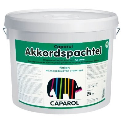 Caparol-Akkordspachtel finish 25 кг