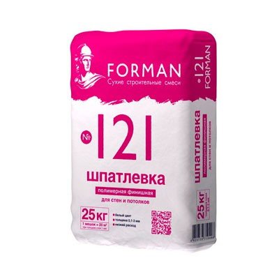 Шпаклёвка полимерная финишная FORMAN 121