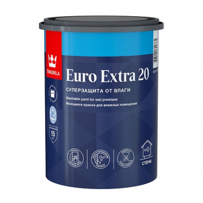 Euro 20  EXTRA А  краска п/м 0.9л