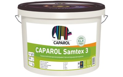 Samtex 3 B1 (фасовка 5 л) краска латексная матовая