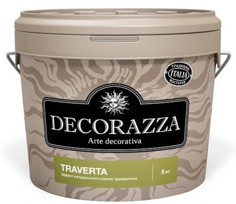Декоративная штукатурка Decorazza Traverta 7 кг