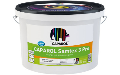  CAPAROL  Samtex 3 Pro B1 10л краска латексная матовая